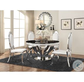 Anchorage Chrome Dining Table