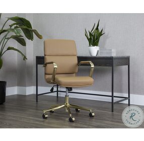 Kleo Tan Office Chair