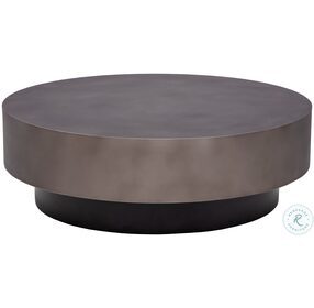 Bernaby Gunmetal And Black Occasional Table Set