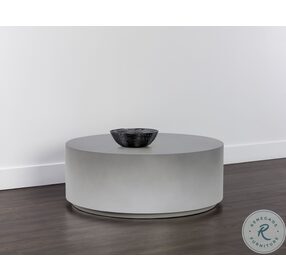 Perfetti Gray And White Coffee Table