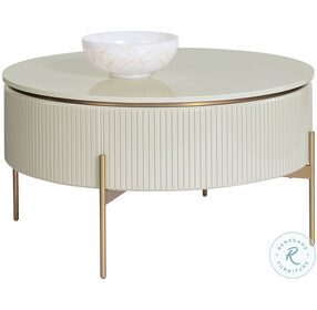 Paloma Gold Lift Top Occasional Table Set