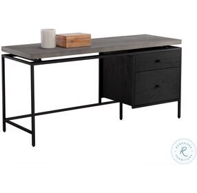Norwood Brown And Black Home Office Set