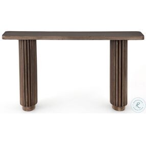 Rutherford Reclaimed Ashen Brown Console Table