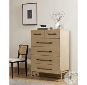 Rosedale Yucca Oak 6 Drawer Tall Chest
