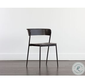 Keanu Gunmetal Dining Chair