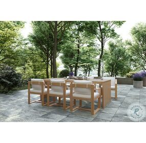 Viga Natural Outdoor Dining Table