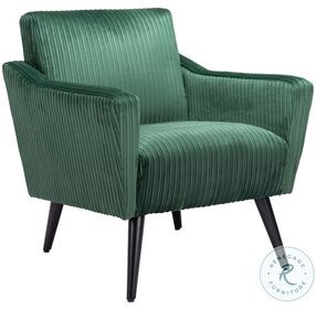 Bastille Green Accent Chair