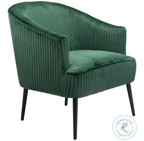 Ranier Green Accent Chair