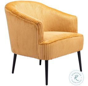 Ranier Yellow Accent Chair