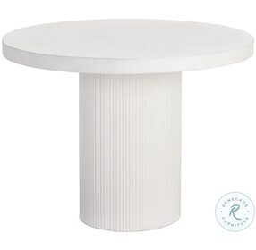 Nicolette White 40" Dining Table