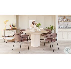 Josephine Brown Dining Chair Set of 2