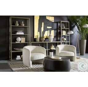 Mircea Bergen Ivory Lounge Chair