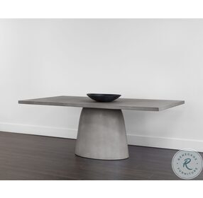 Cavallini Light Gray Dining Table