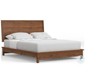 Nova Honey Maple Platform Bedroom Set