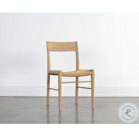 Bondi Light Oak Dining Chair Set of 2