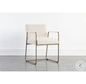 Balford Danny Ivory Dining Arm Chair