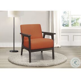 Ocala Orange Accent Chair