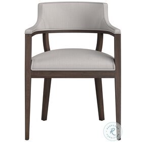 Brylea Linoso Light Gray Dining Arm Chair