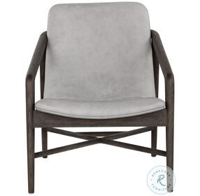 Cinelli Saloon Light Gray Lounge Chair