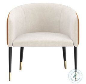 Asher Meg Taupe Lounge Chair