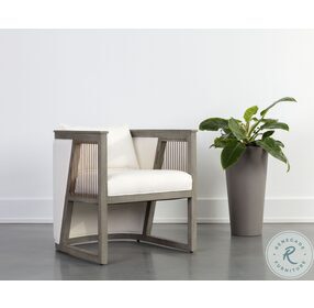 Sala Linoso Ivory Lounge Chair