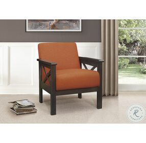 Herriman Orange Accent Chair