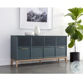 Rivero Teal And Light Wash Sideboard