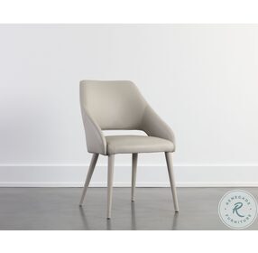 Galen Linea Light Gray Dining Chair