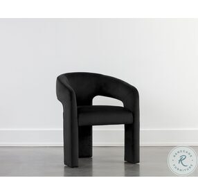 Isidore Abbington Black Dining Chair