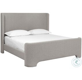 Ives Altro Cappuccino King Upholstered Platform Bed