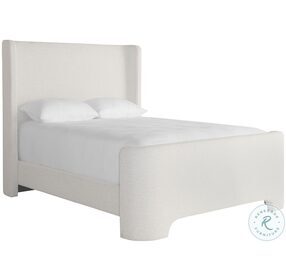 Ives Copenhagen White Upholstered Platform Bedroom Set