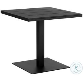 Merano Black Outdoor Dining Table