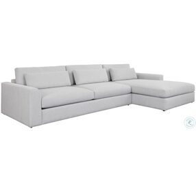 Merrick Ernst Silverstone RAF Chaise Sectional