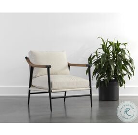 Meadow Heather Ivory Arm Chair