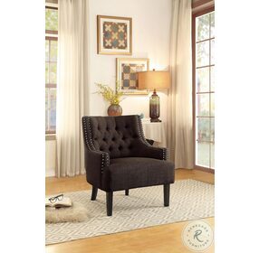 Charisma Chocolate Accent Chair