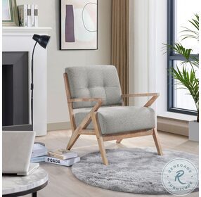 Ollen Brownish Gray Accent Chair