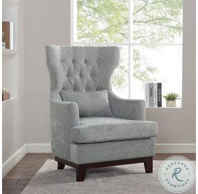 Adriano Light Gray Accent Chair