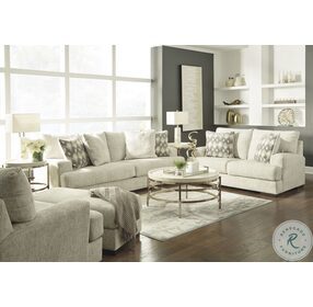 Montiflyn White And Gold End Table