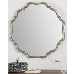 Valentia Anodized Silver Mirror