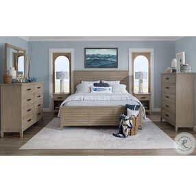 Edgewater Soft Sand King Panel Bed