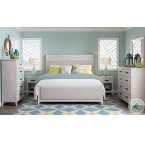Edgewater Sand Dollar Queen Upholstered Panel Bed