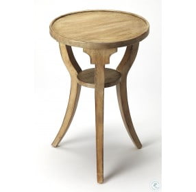 Masterpiece Dalton Driftwood Round Accent Table