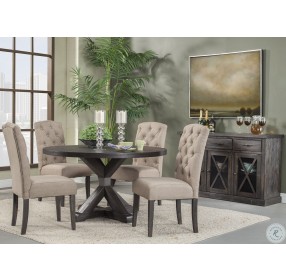 Newberry Grey Round Dining Table