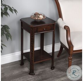 Cherry 1 Drawer Accent Table