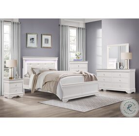 Lana White Twin Panel Bed