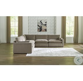 Sophie Cocoa 5 Piece Sectional