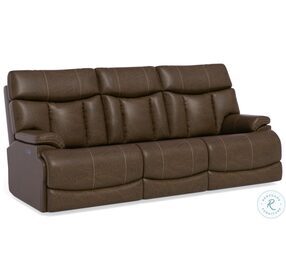 Clive 1594 Brown Power Reclining Living Room Set With Power Headrest And Lumbar