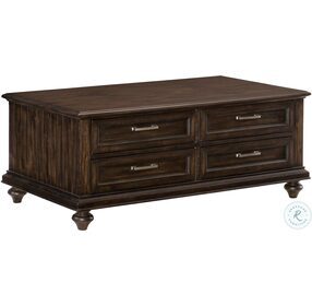 Cardano Driftwood Charcoal 4 Drawers Occasional Table Set