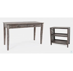 Global Archive Stonewall Grey Clark Bookcase