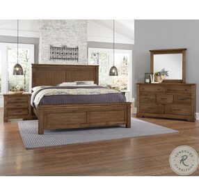 Cool Rustic Amber King Mansion Bed